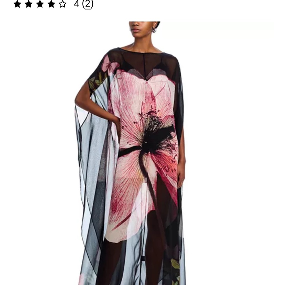 ISO!!!! Alice + Olivia Linn Cape Maxi Dress - Luna Floral